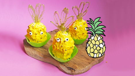 Ananas Cupcakes
