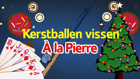 Kerstballen vissen!