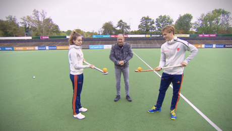 hockey, Jorrit Croon en Eva de Goede