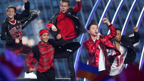 MATHEU VIERDE OP JUNIOR EUROVISIE SONGFESTIVAL 