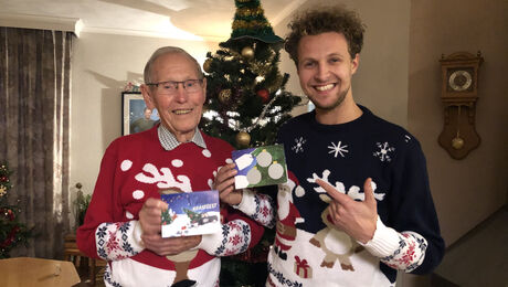 Waar vind je de Kerstkraskaart?