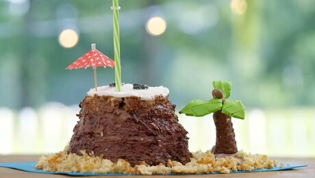 Coconut Island Cake