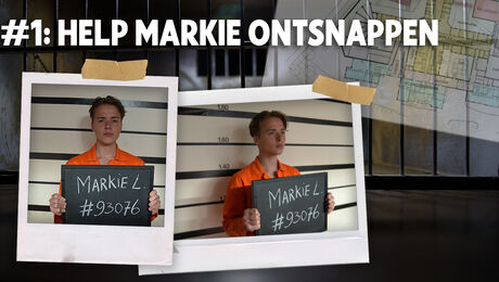 Opdracht #1 HELP MARKIE ONTSNAPPEN