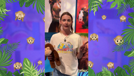 Waku Waku aapje winnen? Raad welk dier Emma omschrijft!