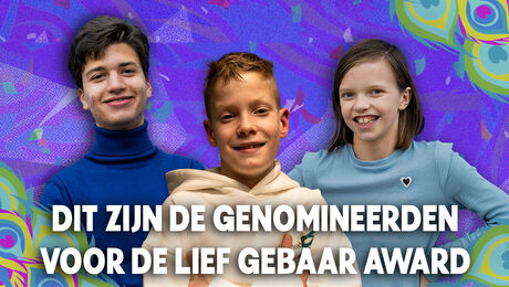 Wie wint de Lief gebaar Award 2026? Breng je stem uit! 