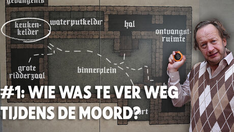OPDRACHT #1 WIE WAS TE VER WEG TIJDENS DE MOORD? 