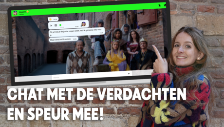 STEL JE VRAGEN AAN DE VERDACHTE IN DE CHAT! 