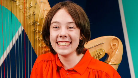 Nora 14 jaar | Harp