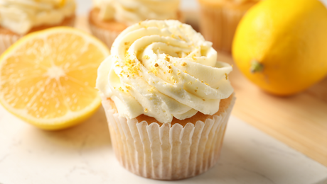 Citroen cupcakes maken
