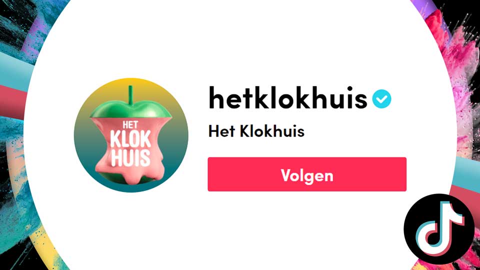 Volg @hetklokhuis op TikTok